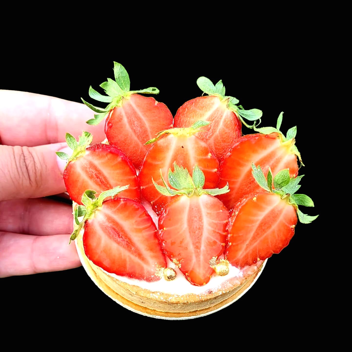 Tartelette fraise individuelle