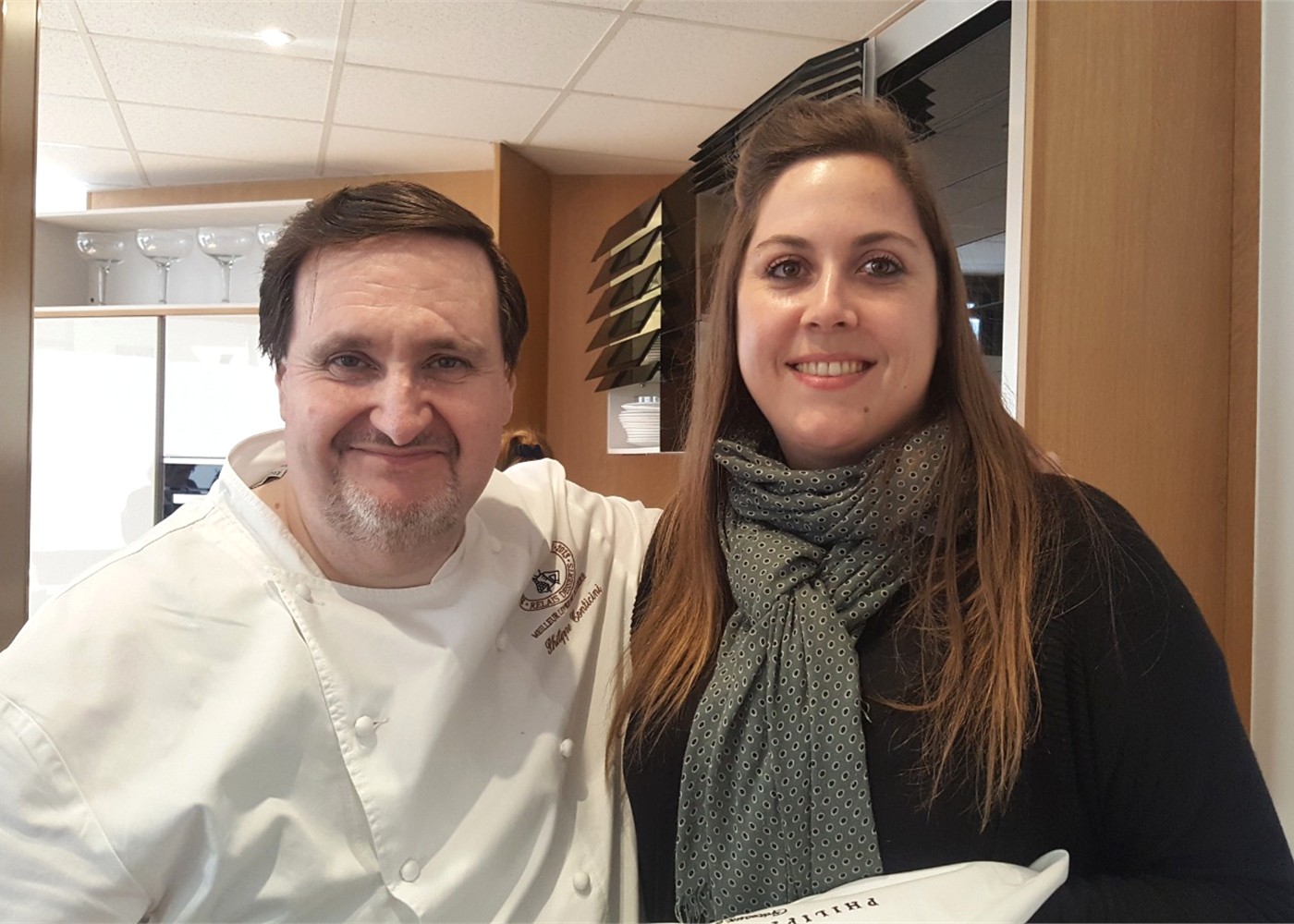 Caroline BOITEL avec Philippe Conticini
